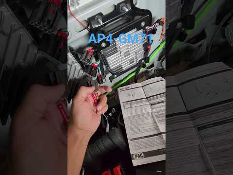 PAC AP4-GM71 for latest GMC vehicles. I'm not a profesional. 1st time I install audio.Still learning