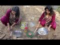 Beautiful Village Girl Cooking Pork Curry With Pulau Eating Vlog