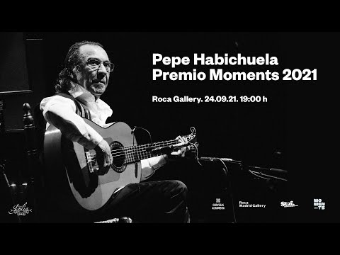 Pepe Habichuela. Premio Moments 2021. Madrid