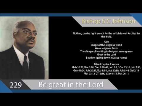 229 Be Great In The Lord