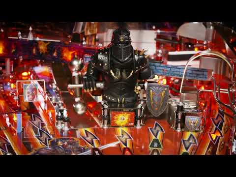 stern pinball black knight sword of rage premium promo trailer