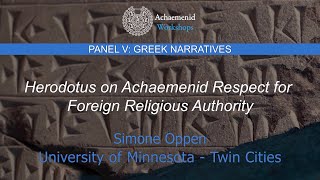 Herodotus on Achaemenid Respect for Foreign Religious Authority