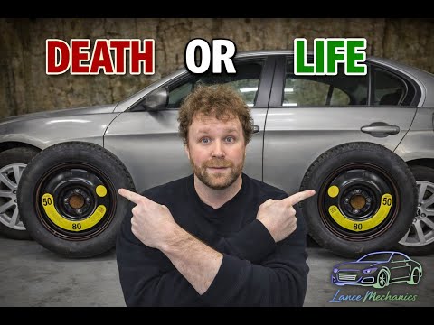 Why a Donut Spare Should NEVER Be on the Front of Your Vehicle - Back to basics