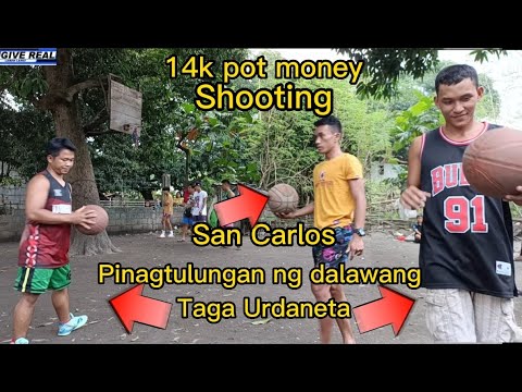 San Carlos VS Urdaneta | SHOOTING | San Carlos pinagtulungan 14k easy money | Team Give Real