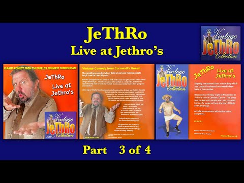 JeThRo LIVE: "Live at Jethro's"  Part 3 of 4 RIDICULOUSLY FUNNY - Jethro Comedian