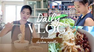 10-Minute Shredded Chicken Noodles! So Easy & Delicious | Our Lazy Day Meal