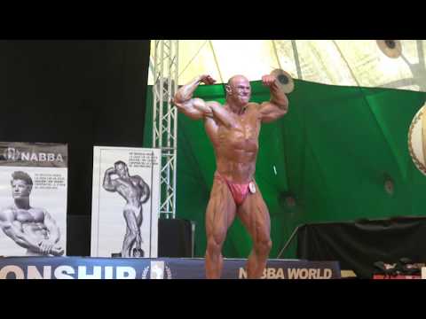 Paul Thomson – Competitor No 138 - Men Masters Over 40 - NABBA World Championship 2018