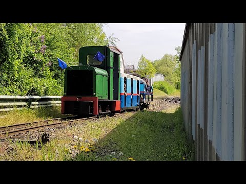 Eisenbahn Am Wasserturm in Bebra