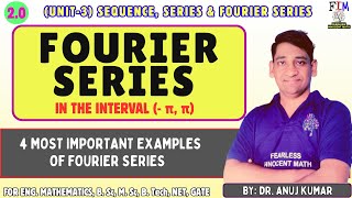 Download the video "L-7 FOURIER SERIES EXAMPLES IN THE INTERVAL (-pi, pi) | FOURIER SERIES EXAMPLES AND SOLUTIONS"