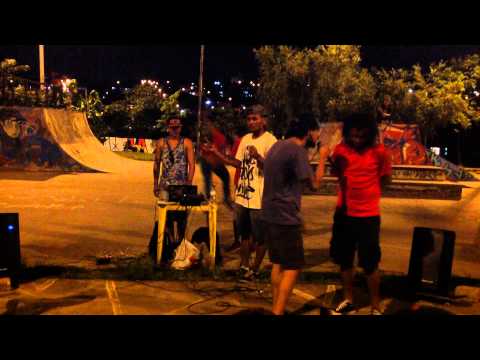 Batalha da Pista (21/02/2015) - Tieici (Madin Bu) vs Samora (Macaco Louco)