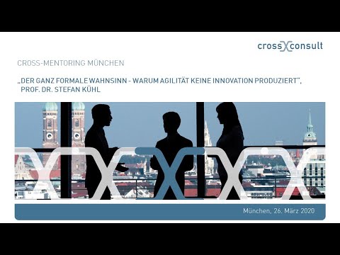 Cross-Mentoring München Netzwerk: Vortrag von Stefan Kühl:  "Der ganz formale Wahnsinn“