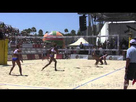 2014 WSOBV Long Beach USA vs SVK Womens Semi Final Walsh/Ross vs Dubovcova/Nestarcova