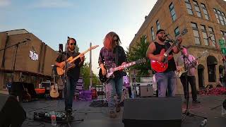 Bleau Otis Band - Al Green,  I'm a Ram  3 lead guitars!  Downtown Mainstreet Midland MI 9-20-25
