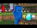 Minecraft Manhunt But Trees Drop Ores