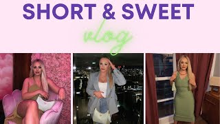 SHORTEST VLOG EVER? 🍸I TRIED! NEW FRAGRANCES + WHAT I TOOK WITH ME