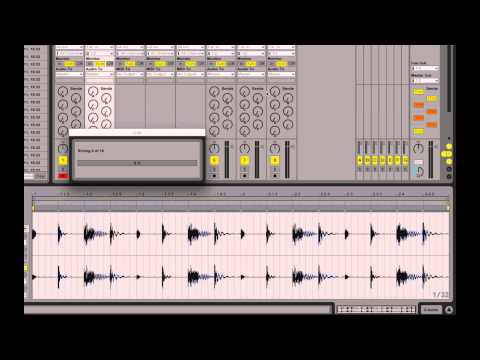 Minimal Percussion Loop Tutorial In Ableton 8.4 64bit
