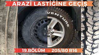 Jant & Off Road Lastik 205 80 r16 Kumho ROADVENTURE| Oto Yenileme T5 19. Bölüm |  GREY GARAGE