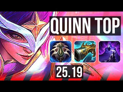 QUINN vs FIORA (TOP) | Dominating | EUW Master | 25.19