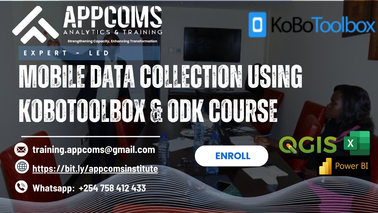 Training Course on Mobile Data Collection Using ODK & KobotoolBox Appcoms Institute