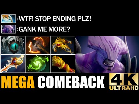 From Bad Start To Godlike Faceless Void Defend Mega Creeps - Epic Comeback Dota 2 Pro Gameplay