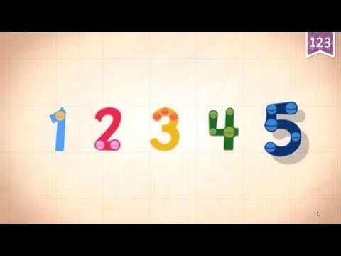 Learn Number Five 5 in English & Counting, Math by Endless Alphabet   Kids Educational Video