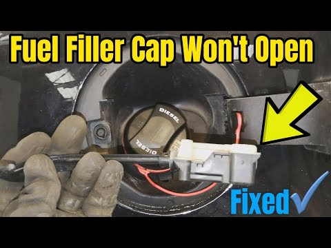 Fuel Filler Cap Won't Open On A Vauxhall Insignia - How To Fix - DIY