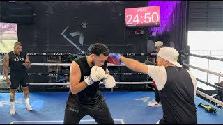 DAVID BENAVIDEZ PERFECTING HIS MONSTROUS HOOKS AND UPPER CUTS | WHAT'S NEXT FOR MEXICAN MONSTER?!