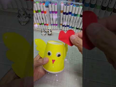 [DIY] 如何3分鐘自制手作動力小雞 |親子手作｜handicraft ｜handmade｜ youtubeshorts