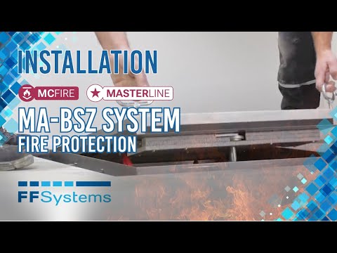 FF System MA-BSZ Brandschutz | Schachtabdeckung / Schachtdeckel | Montage FF Systems