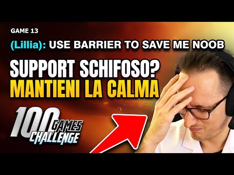 SIVIR: COME COMPORTARSI CON UN SUPPORT SCHIFOSO - 100 GAMES CHALLENGE