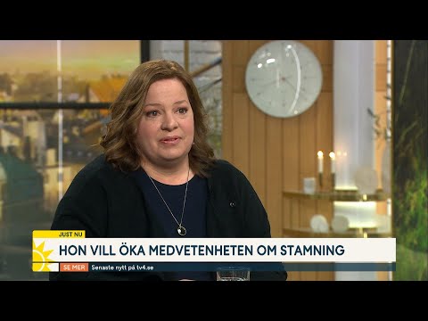 Läraren Tove vill öka medvetenheten om stamning: ”Var stolt över de… | Nyhetsmorgon | TV4 & TV4 Play