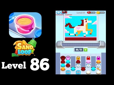 Sand Loop Level 86 Walkthrough