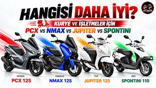 En İyi Kurye Motoru Hangisi? | PCX, NMAX, Jupiter, Spontini Karşılaştırması
