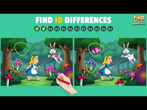 Find Differences: Brain Test