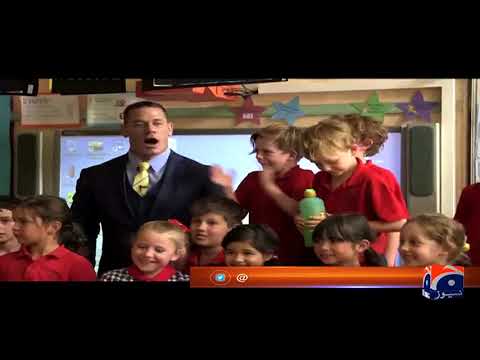 WWE star John Cena surprises Sydney primary school