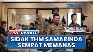 Aparat Gabungan Sidak ke THM di Citra Niaga Samarinda, Razia Sempat Memanas saat Penindakan