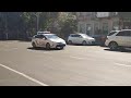 2x Toyota Prius Patrol Police Responding With Sirens