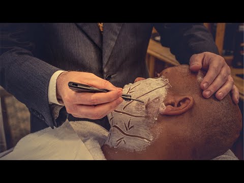 Straight Razor Shave with REUZEL