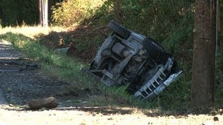 preview picture of video 'Jeep vs Pole Injury Rollover Accident 12200 Block 224th St East Graham WA'