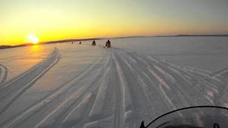 preview picture of video 'Ivalo à Inari Laponie Finlandaise'