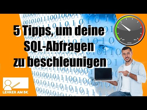 5 Tipps für schnelle SQL-SELECT-Abfragen!