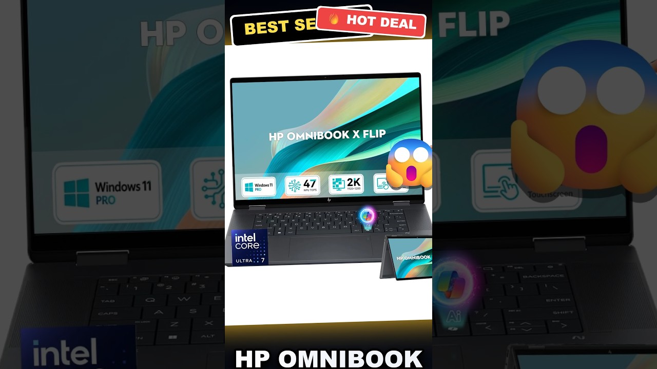 HP OmniBook X Flip Review: The AI Laptop Worth Buying in 2026? review video
