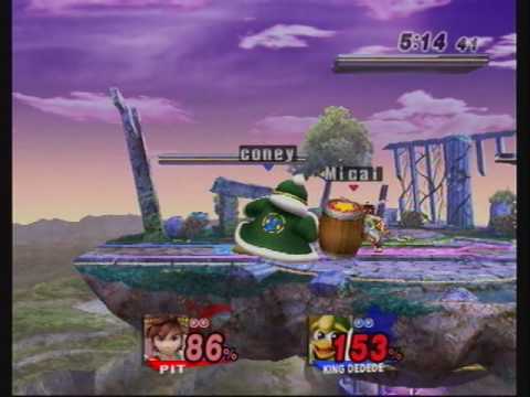 SSBB - ASC Singles Brackets - Meneil (Pit) vs Coney (King Dedede) 2