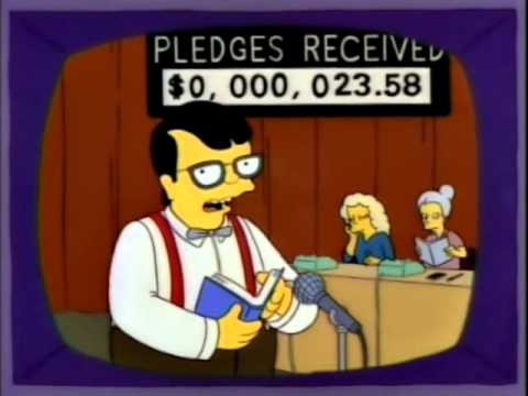 Garrison Keillor on the Simpsons