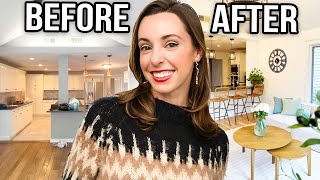 🔍 Before and After: Our Unbelievable 6-Week Home Transformation! 🎉