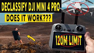 DJI Mini 4 Pro NEW FIRMWARE - 120m LIMIT UPDATE! Does it Work??