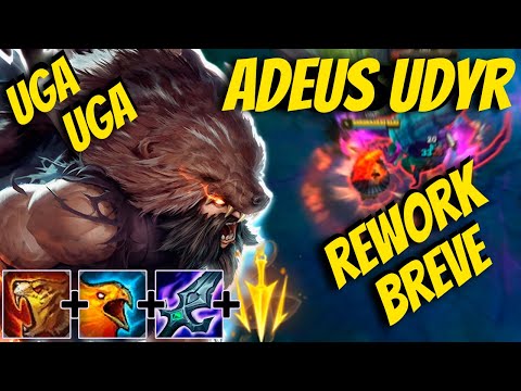 TILTANDO O INIMIGO, MUITA PRESSÃO | REWORK UDYR EM BREVE | JUNGLE | LEAGUE OF LEGENDS