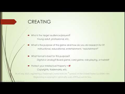 How to Publish & Market Your Game Seminar September 16 2023