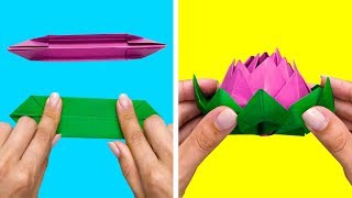 30 PAPER TRICKS AND DIY IDEAS - YouTube
