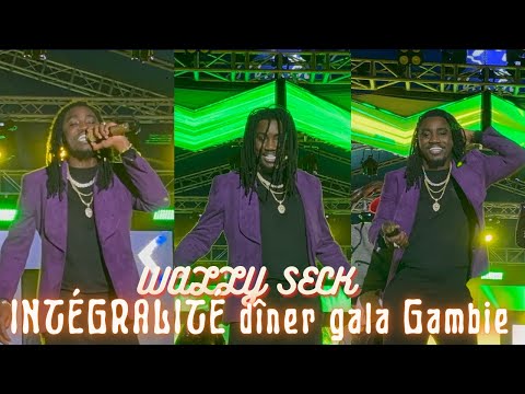 INTÉGRALITÉ DINER DE GALA AVEC WALLY SECK EN GAMBIE AU Q-CITY - 1ère JOUR